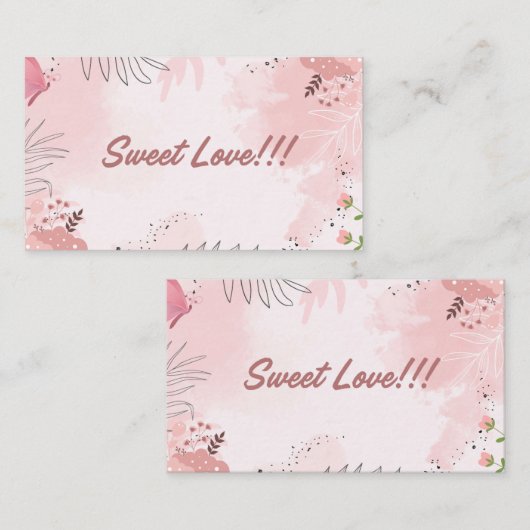 Standardgeschäftskarte Visitenkarte (Vorne/Hinten)