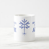 Standardgröße "SRC-Alum"-Tasse mit blauem Sapling Kaffeetasse (Mittel)