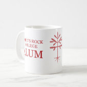 Standardgröße "SRC-Alum"-Tasse mit rotem Sapling Kaffeetasse (Vorderseite Links)