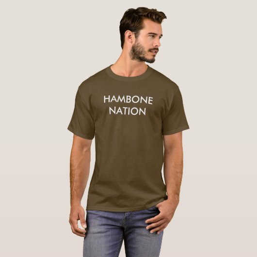 StandardHambone Nationst-stück T-Shirt (Vorne ganz)