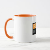 Standardkaffee-Tasse mit zwei Tönen Tasse (Links)