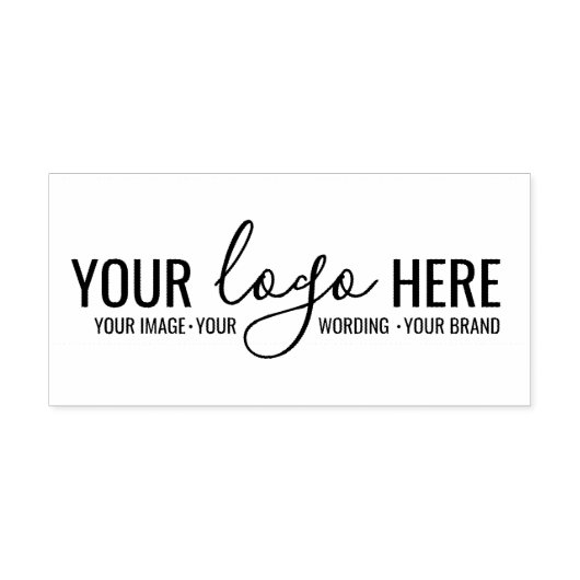 Standardlogo für benutzerdefiniertes Firmenlogo Permastempel (Design)