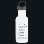 Standardlogos, für Unternehmen oder Marketing Edelstahlflasche<br><div class="desc">Fügen Sie Ihr Logo und Text hinzu,  um eine coole Wasserflasche für Ihr Unternehmen oder Ihre Veranstaltung zu erstellen. Diese Flaschen eignen sich hervorragend für Marketing und Werbeaktionen.</div>