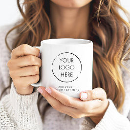 Standardlogos, für Unternehmen oder Marketing Kaffeetasse
