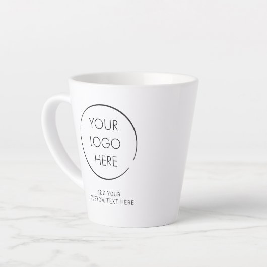 Standardlogos, für Unternehmen oder Marketing Milchtasse (Linke Ecke)