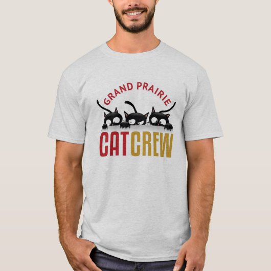 Standardlogot-shirt der Männer mit Halteseil auf T-Shirt (Vorderseite)