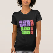 Standardmodell der Elementarteilchen T-Shirt (Vorderseite)