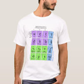 Standardmodell der Elementarteilchen T-Shirt (Vorderseite)