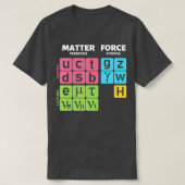 Standardmodell der Teilchenphysik 1 T-Shirt (Design vorne)