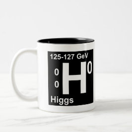 Standardmodell (Higgs Boson) Zweifarbige Tasse
