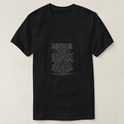 Standardmodell Lagrangian Higgs Boson Formel Phys T-Shirt (Design vorne)