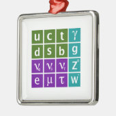 Standardmodell Ornament Aus Metall (Links)