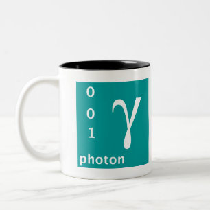 Standardmodell (Photon) Zweifarbige Tasse