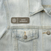 Standardpersonal für Ihr Firmenlogo Namensschild (Beispiel)