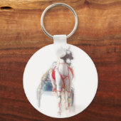 Standardpferd Schlüsselanhänger (Vorderseite)