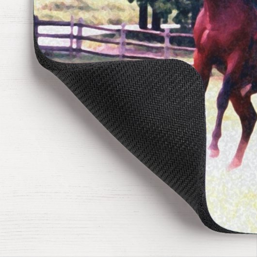 Standardpferde bei Mousepad (Ecke)