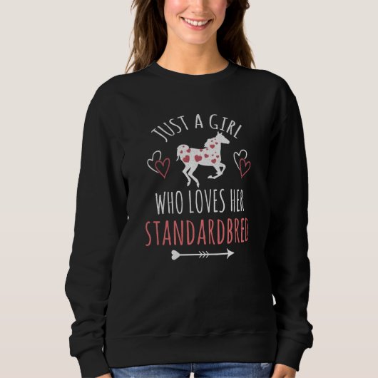 Standardpferde Sweatshirt (Vorderseite)