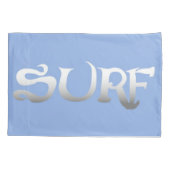 Standardpillowcase 2-seitig mit Surfblau Kissenbezug (Rückseite)
