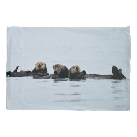 Standardpillowcase von Ottern Kissenbezug (Rückseite-Links)