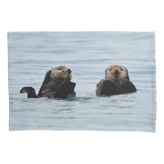 Standardpillowcase von Ottern Kissenbezug (Vorderseite-Links)