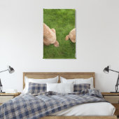 Standardpoodle 5 leinwanddruck (Insitu (Schlafzimmer))