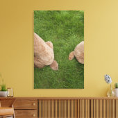 Standardpoodle 5 leinwanddruck (Insitu (Wohnzimmer))