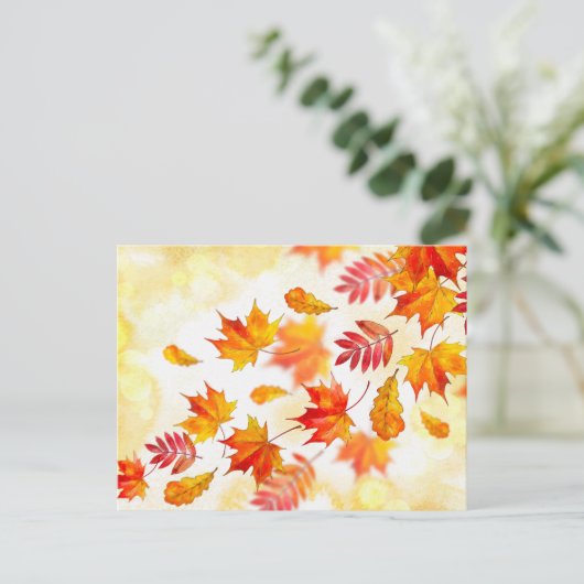 Standardpostkarte Feiertagspostkarte (Stehend Vorderseite)