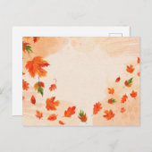 Standardpostkarte Feiertagspostkarte (Vorne/Hinten)