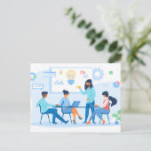 Standardpostkarte Postkarte (Stehend Vorderseite)