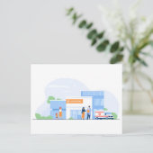 Standardpostkarte Postkarte (Stehend Vorderseite)