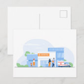 Standardpostkarte Postkarte (Vorne/Hinten)