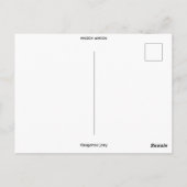 Standardpostkarte Postkarte (Rückseite)