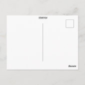 Standardpostkarte Postkarte (Rückseite)