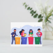 Standardpostkarte Postkarte (Stehend Vorderseite)