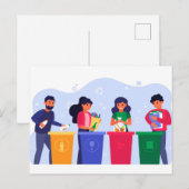 Standardpostkarte Postkarte (Vorne/Hinten)