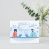Standardpostkarte Postkarte (Stehend Vorderseite)
