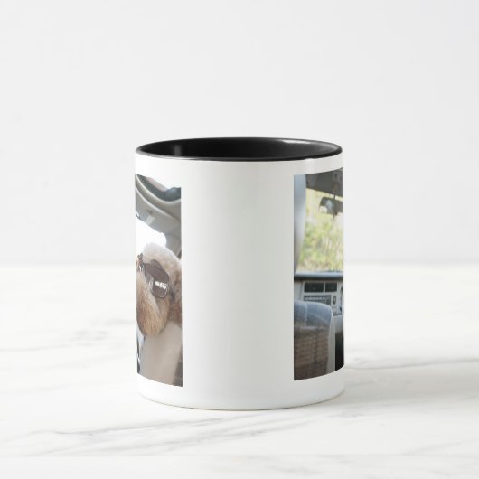 Standardpudel 3 tasse (Zentrum)