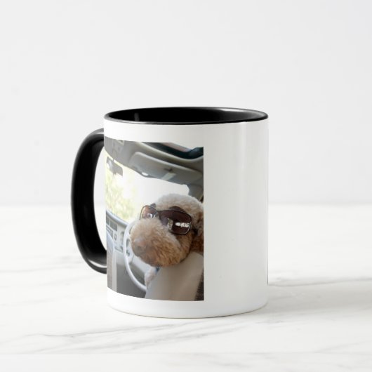 Standardpudel 3 tasse (Vorderseite Links)