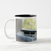 Standardpudel 3 zweifarbige tasse (Links)