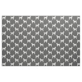 Standardpudel-HundeSilhouette-Muster Stoff (Fat Quarter (45,7 x 55,9 cm))