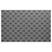 Standardpudel-HundeSilhouette-Muster Stoff (Fat Quarter (45,7 x 55,9 cm))