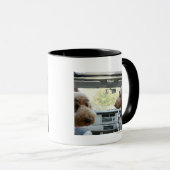 Standardpudel Tasse (VorderseiteRechts)