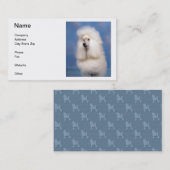 Standardpudel-Visitenkarten Visitenkarte (Vorne/Hinten)