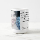 Standards des Glückes Kaffeetasse (Mittel)