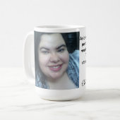 Standards des Glückes Kaffeetasse (Vorderseite Links)