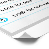 Standards für das mathematische Praxistuffer Poster (Ecke)