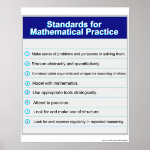 Standards für das mathematische Praxistuffer Poster