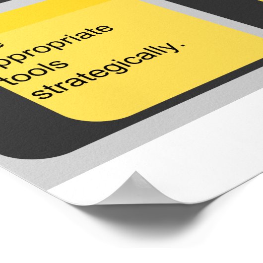 Standards für das Poster mathematischer Praktiken (Ecke)