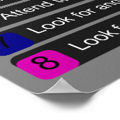 Standards für das Poster mathematischer Praktiken (Ecke)