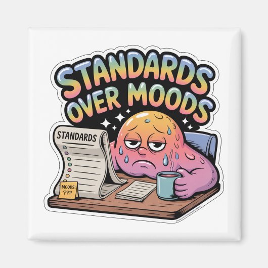 Standards Über Stimmungen Magnet (Vorne)